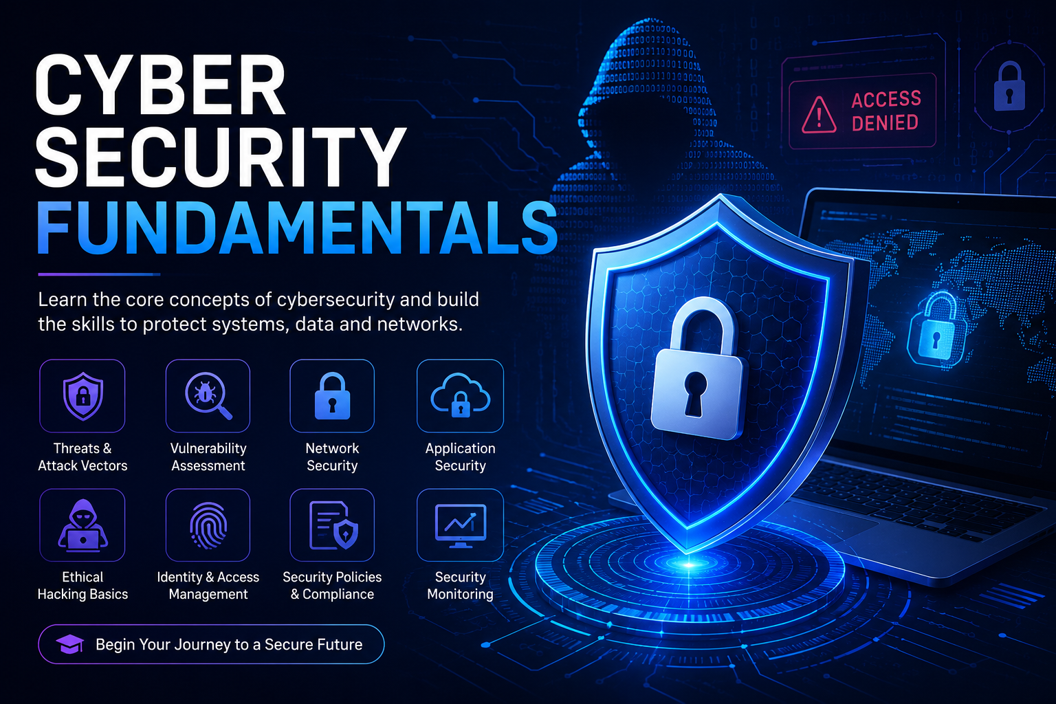 Thumbnail for course Cyber Security Fundamentals