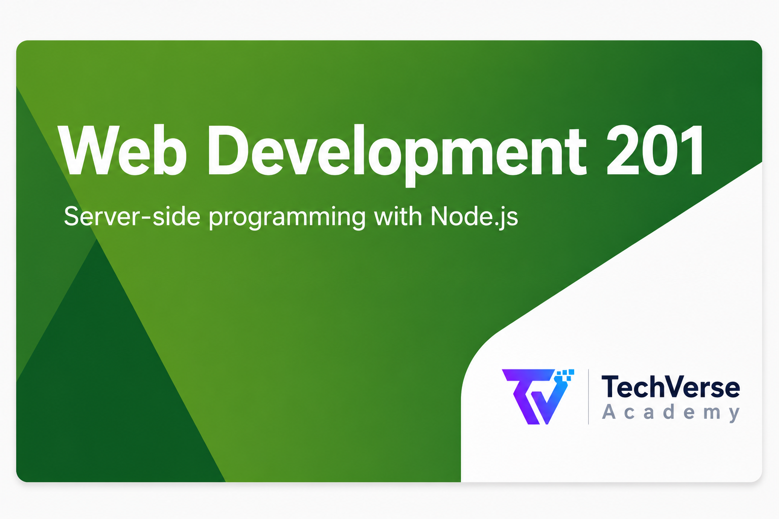 Thumbnail for course Web Development 201